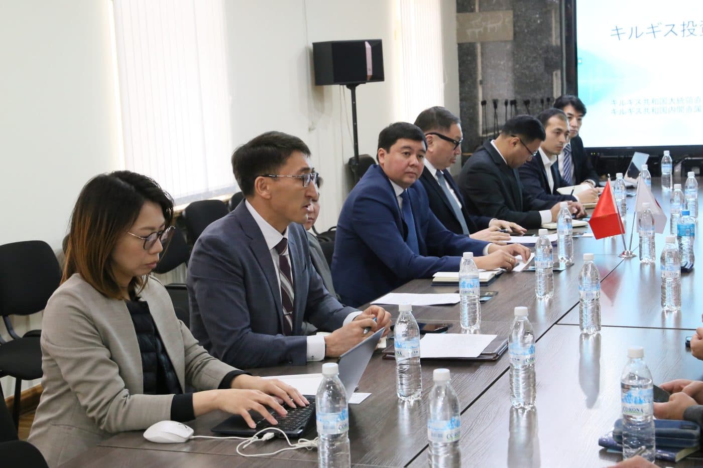 투자청에서 일본 비즈니스 대표단과의 회의 개최