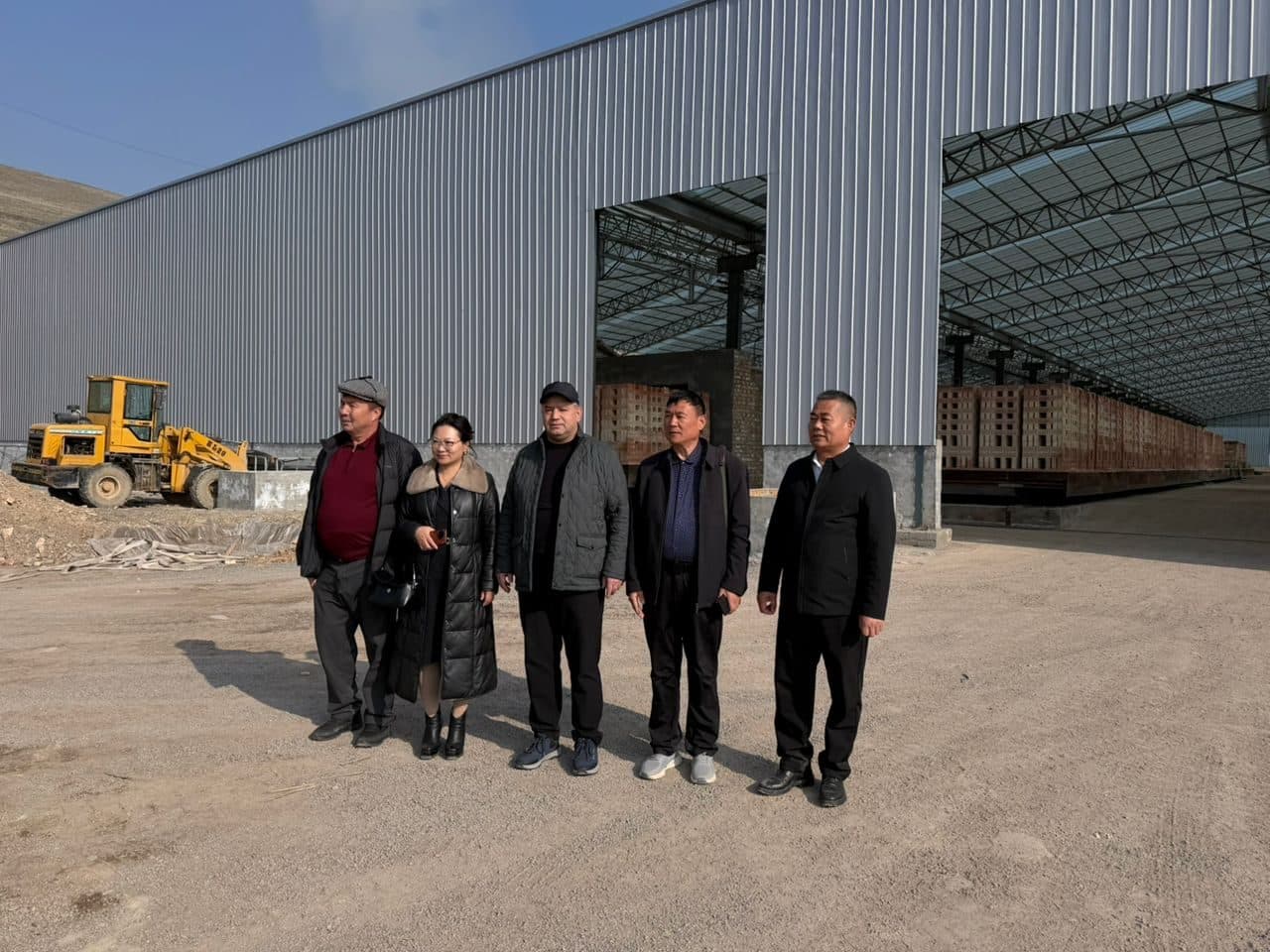 오시주에서 건축 자재 분야의 투자 프로젝트가 진행 중입니다