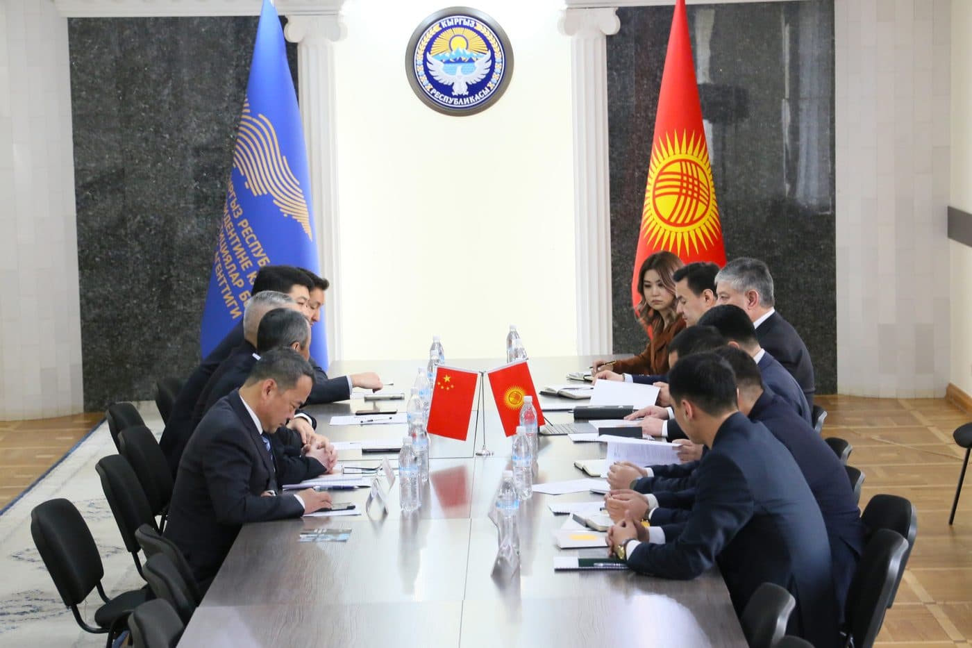 투자청에서 CSCEC와 인프라 프로젝트 투자 유치 문제 논의