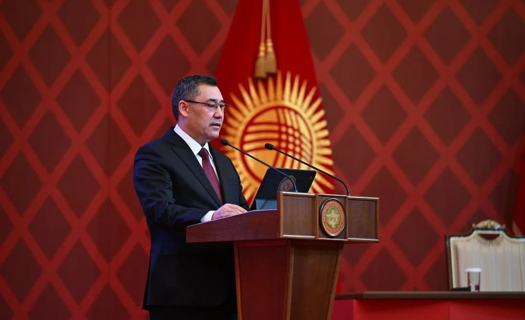 비슈케크, 25.12.25. /카바르/.