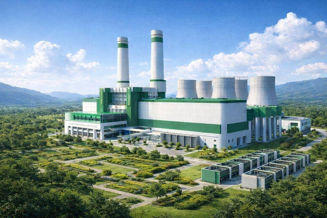 오시주 초안라이 지역에 디지털 인프라 구축 및 발전소 에너지 블록 건설