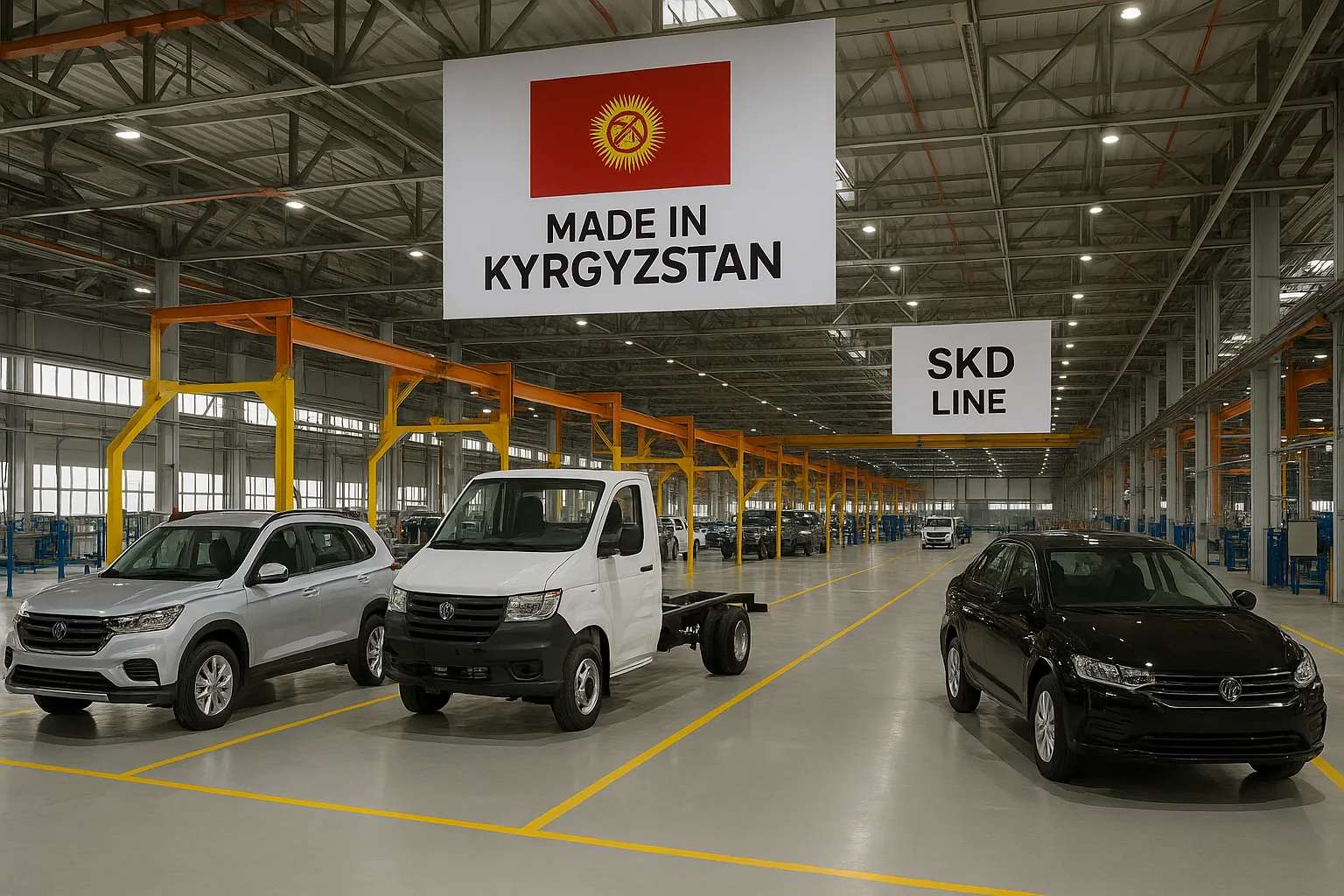 «Нарын» ЭЭАсында автоунаа техникасын чогултуу