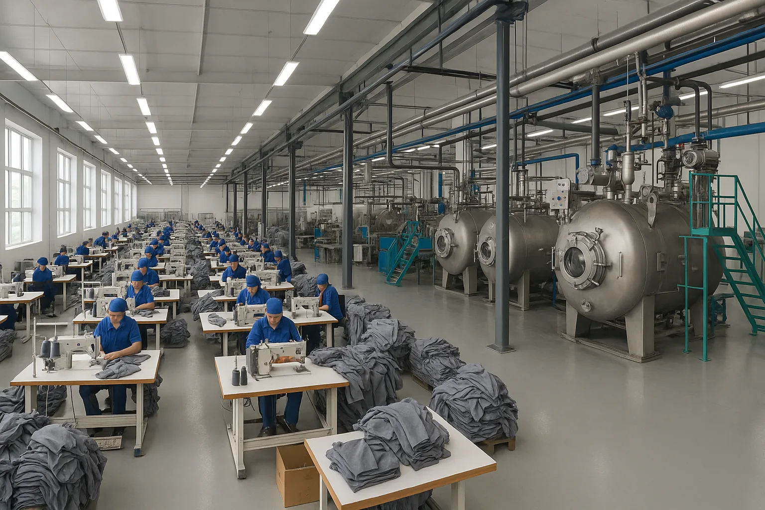 «Евразия Групп» тигүү фабрикасын кеңейтүү (экинчи этап)