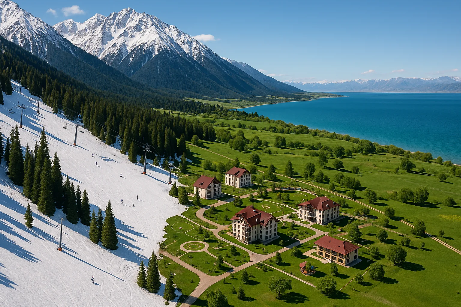 Жыл бою иштеген «Каркыра» тоо комплекси