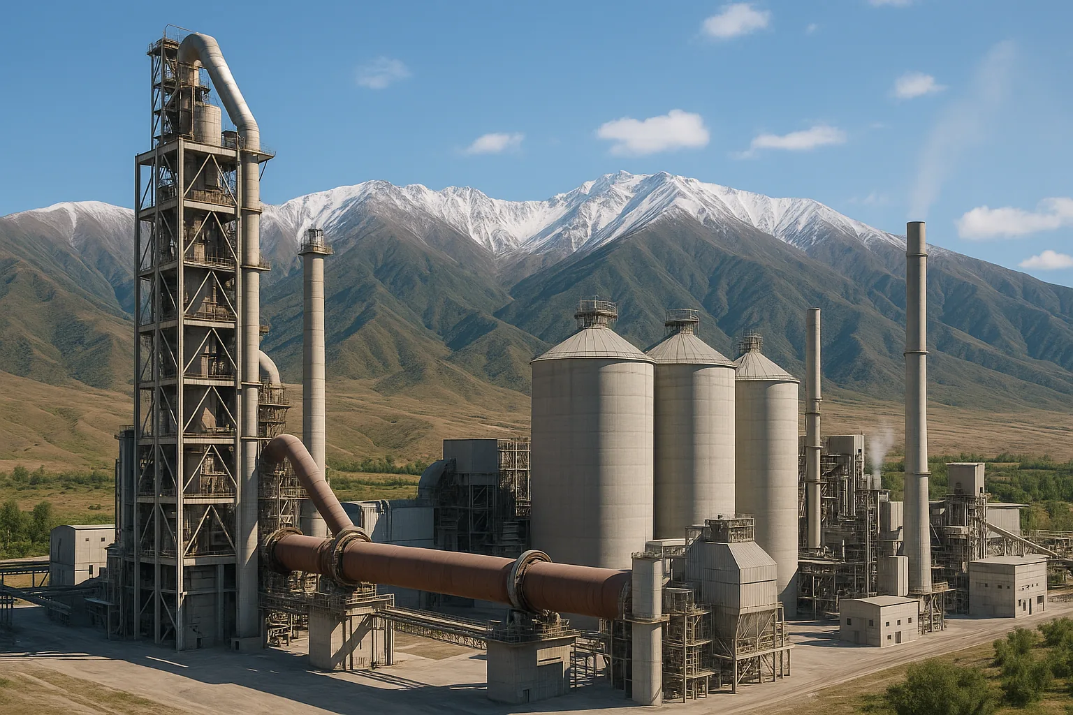 Кемин районундагы цемент заводу