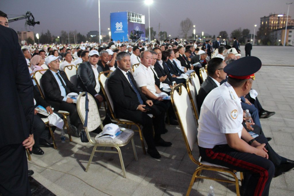 30-августта Кыргыз Республикасынын Президентине караштуу Инвестициялар боюнча улуттук агенттиктин директору Сабиров Равшанбек Азатович Кыргыз Республикасынын Эгемендүүлүгүнүн 34 жылдыгын белгилөөгө арналган гала-концертке, ошондой эле Жалал-Абад шаарындагы жаңы административдик имараттын салтанаттуу ачылыш аземине катышты.