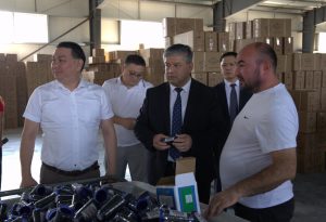 Кыргыз Республикасынын Президентине караштуу Инвестициялар боюнча улуттук агенттиктин директору Равшанбек Сабиров Бишкек ЭЭАда текшерүү жүргүздү.