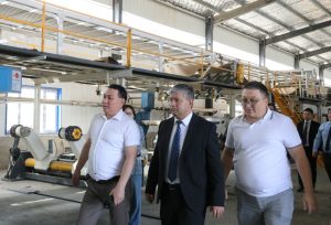 Кыргыз Республикасынын Президентине караштуу Инвестициялар боюнча улуттук агенттиктин директору Равшанбек Сабиров Бишкек ЭЭАда текшерүү жүргүздү.