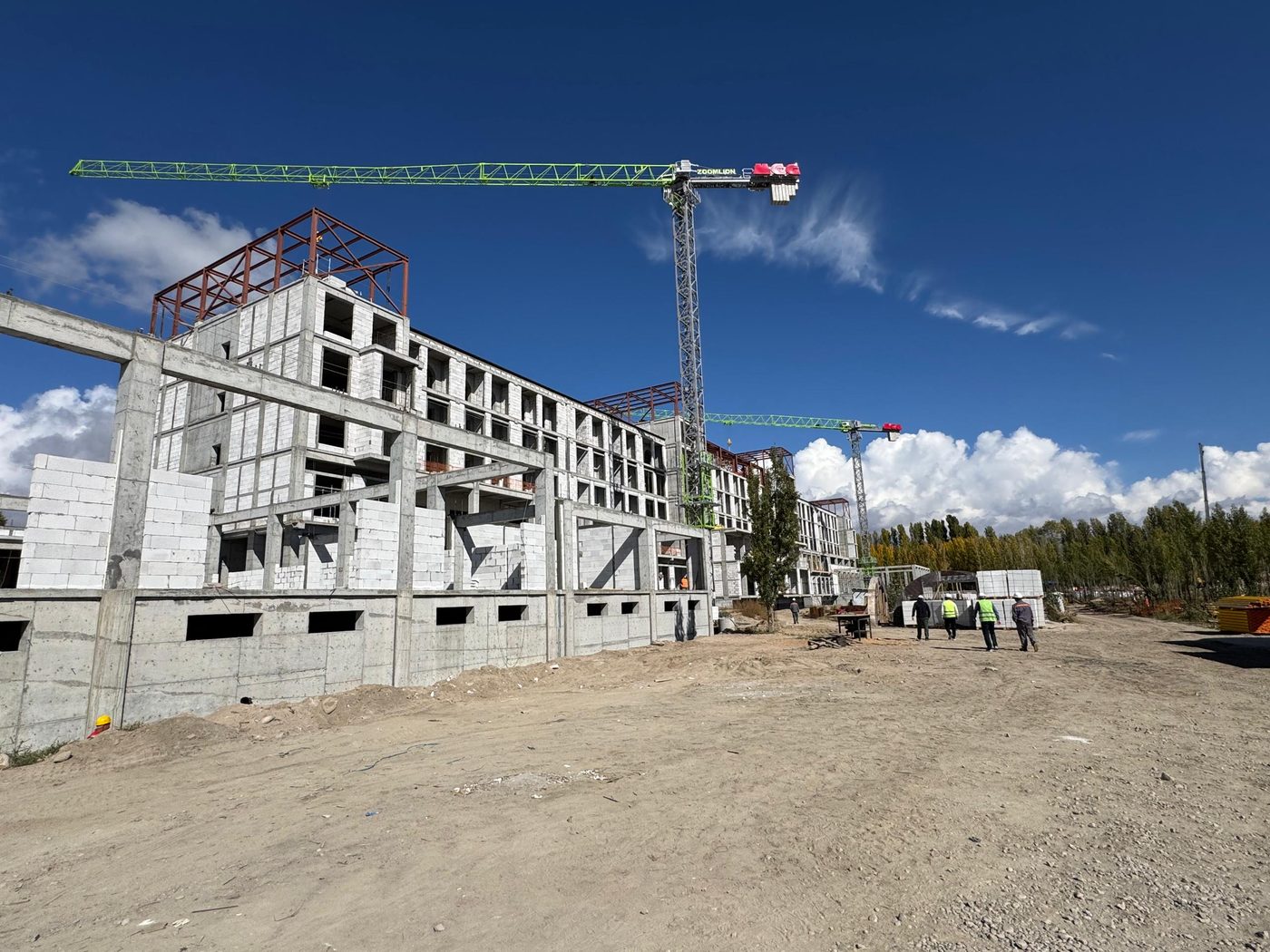 Ысык-Көлдүн жээгинде заманбап беш жылдыздуу отелдин курулушунун жүрүшү жөнүндө