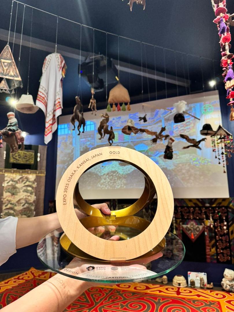Кыргызстан Осакадагы ЭКСПО-2025 дүйнөлүк көргөзмөсүндө алтын сыйлыкка ээ болду