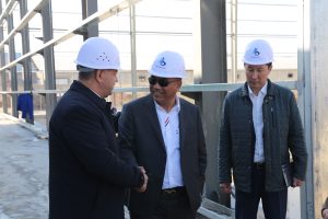 Кыргыз Республикасынын Президентине караштуу Инвестициялар боюнча улуттук агенттик "Хуа Руй"долбоорунун ишке ашырылышы менен жеринде таанышып чыкты