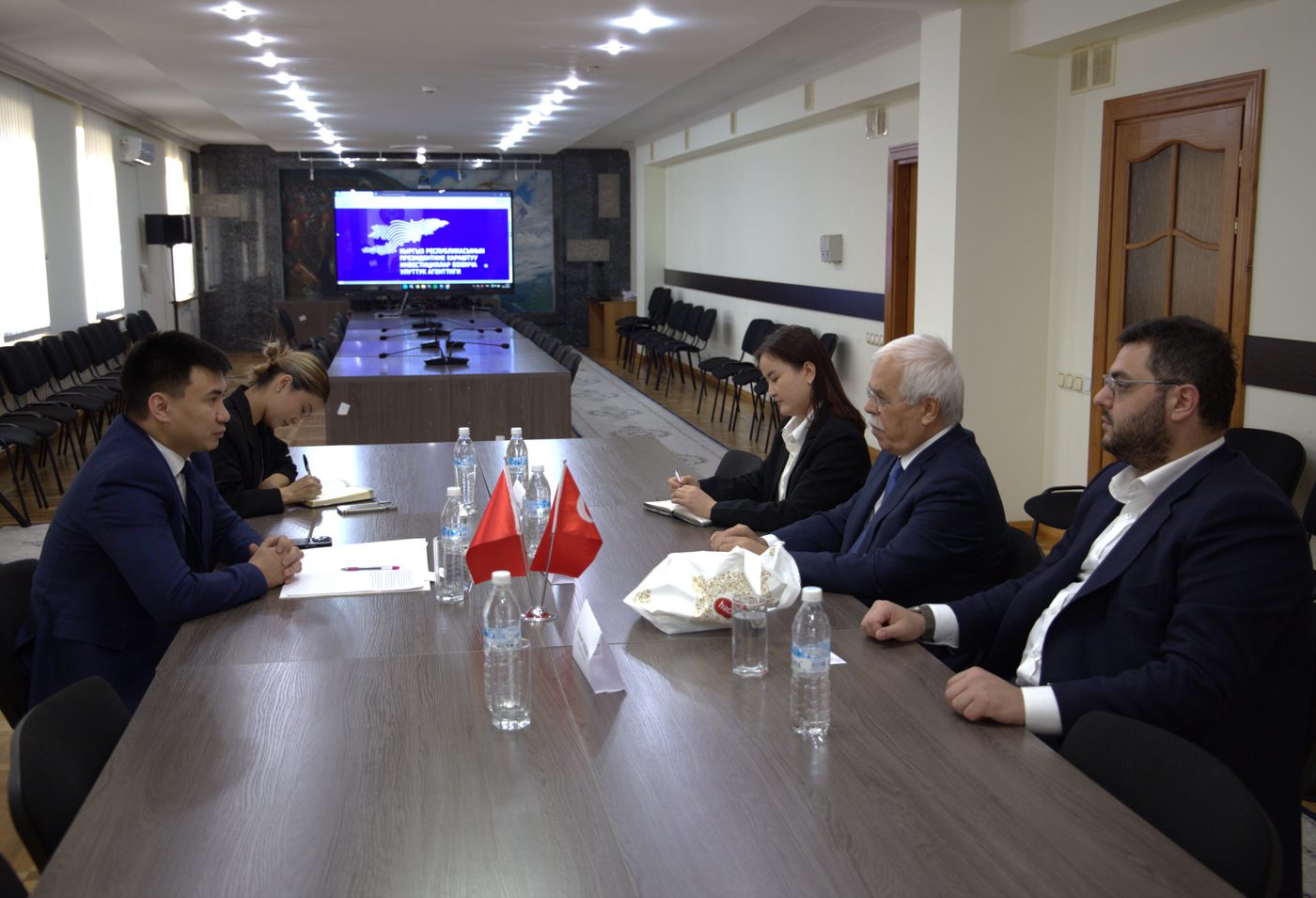 Инвестициялар боюнча улуттук агенттиктин түрк консалтингдик тобунун жетекчиси менен жолугушуусу