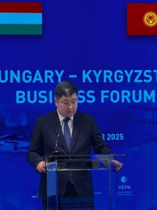 Будапешттеги венгр-кыргыз бизнес-форумунун жыйынтыктары