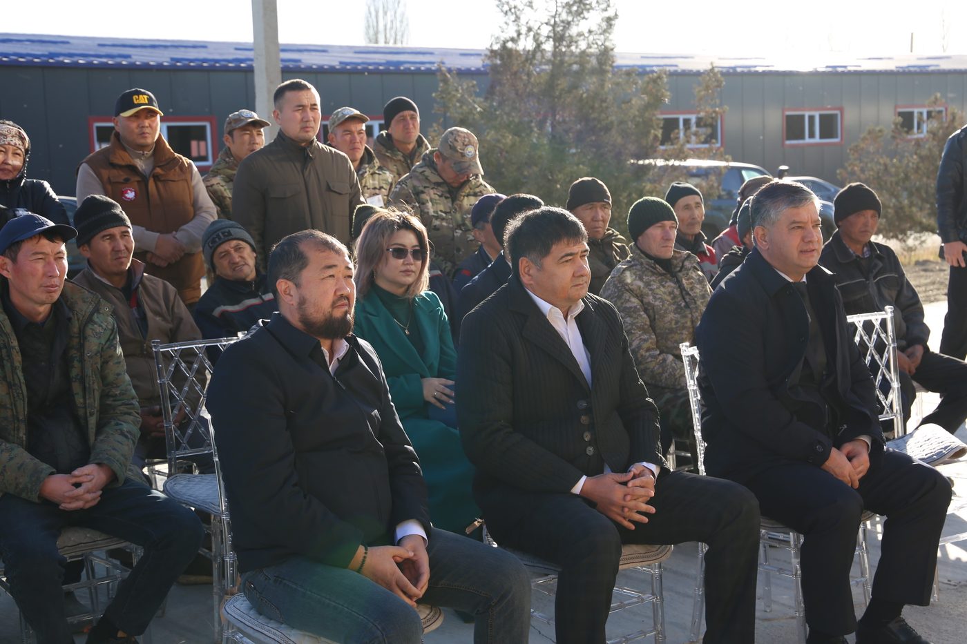 ОсОО «Орион Грант» тарабынан заманбап ковролин өндүрүшүнүн ачылышы