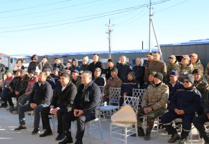 ОсОО «Орион Грант» тарабынан заманбап ковролин өндүрүшүнүн ачылышы