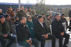 ОсОО «Орион Грант» тарабынан заманбап ковролин өндүрүшүнүн ачылышы