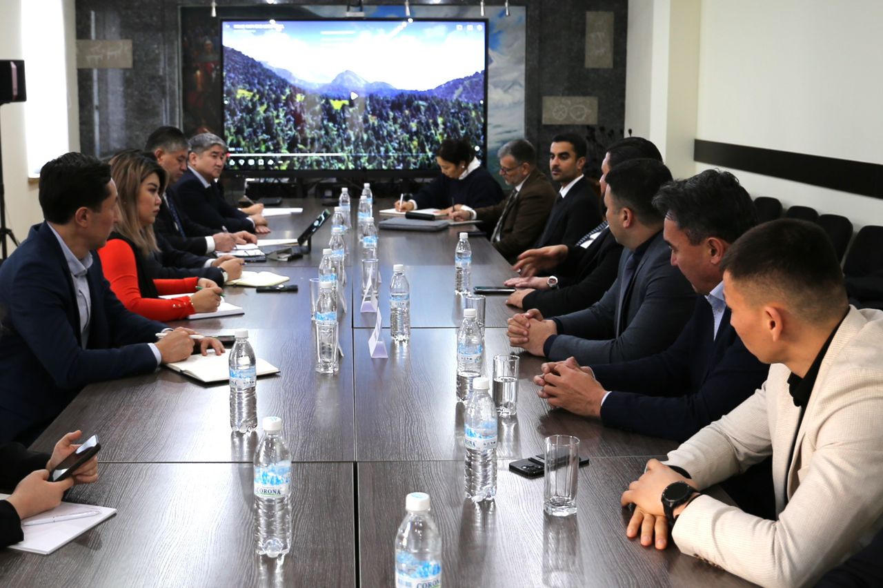 Al Mansour Holding делегациясы менен жолугушуу