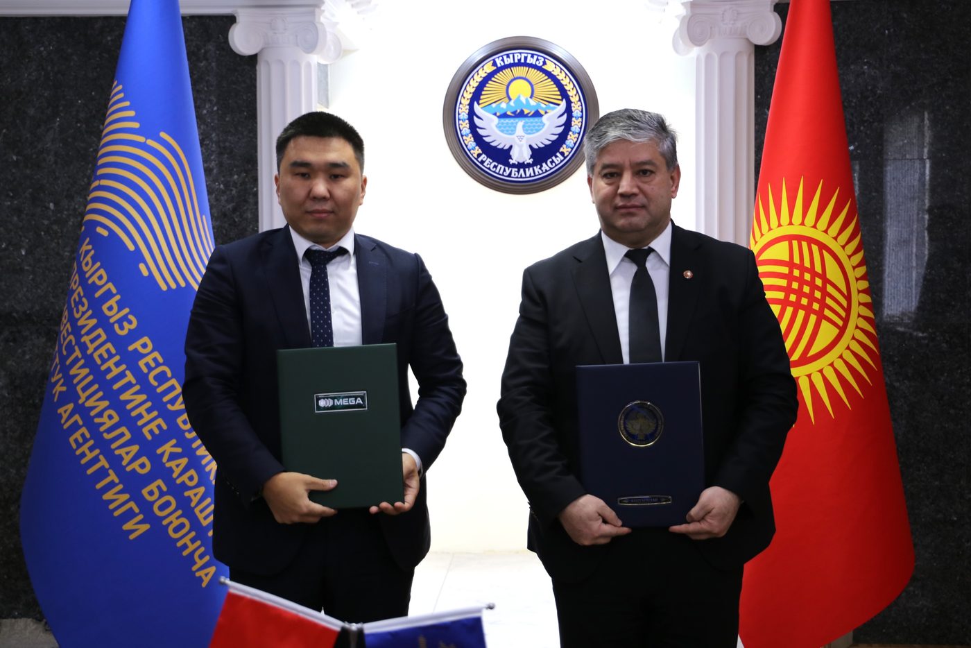 Инвестициялар боюнча улуттук агенттик жана MEGA уюлдук байланыш оператору кызматташуу жөнүндө меморандумга кол коюшту