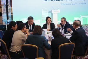 МЖӨ борбору Кыргыз Республикасынын 2030-жылга чейинки ЧОИни колдоо жана өнүктүрүү программасын талкуулоо боюнча стратегиялык сессияга катышты