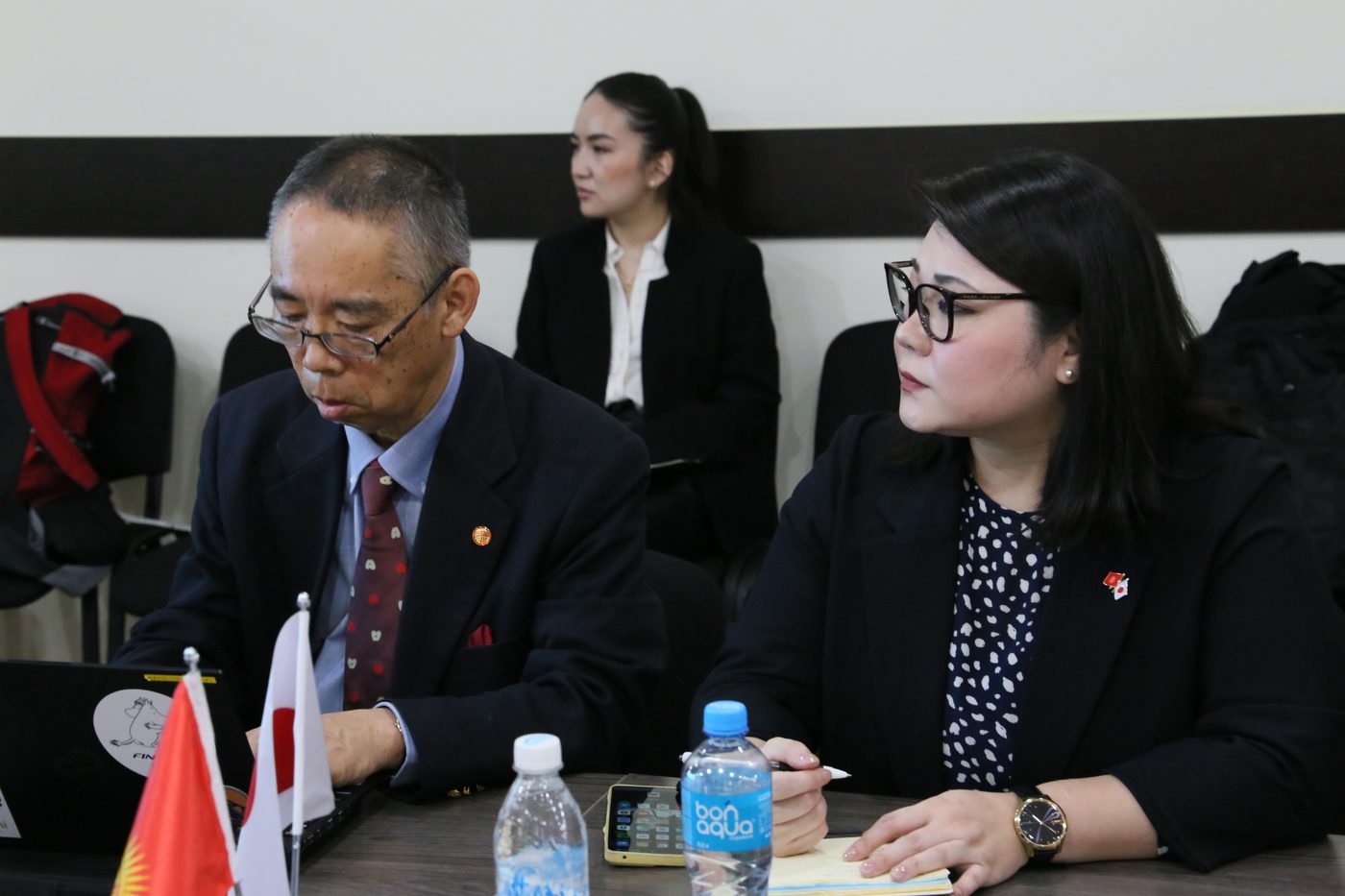 Инвестициялар боюнча улуттук агенттикте Япониянын бизнес-делегациясы менен жолугушуу өттү