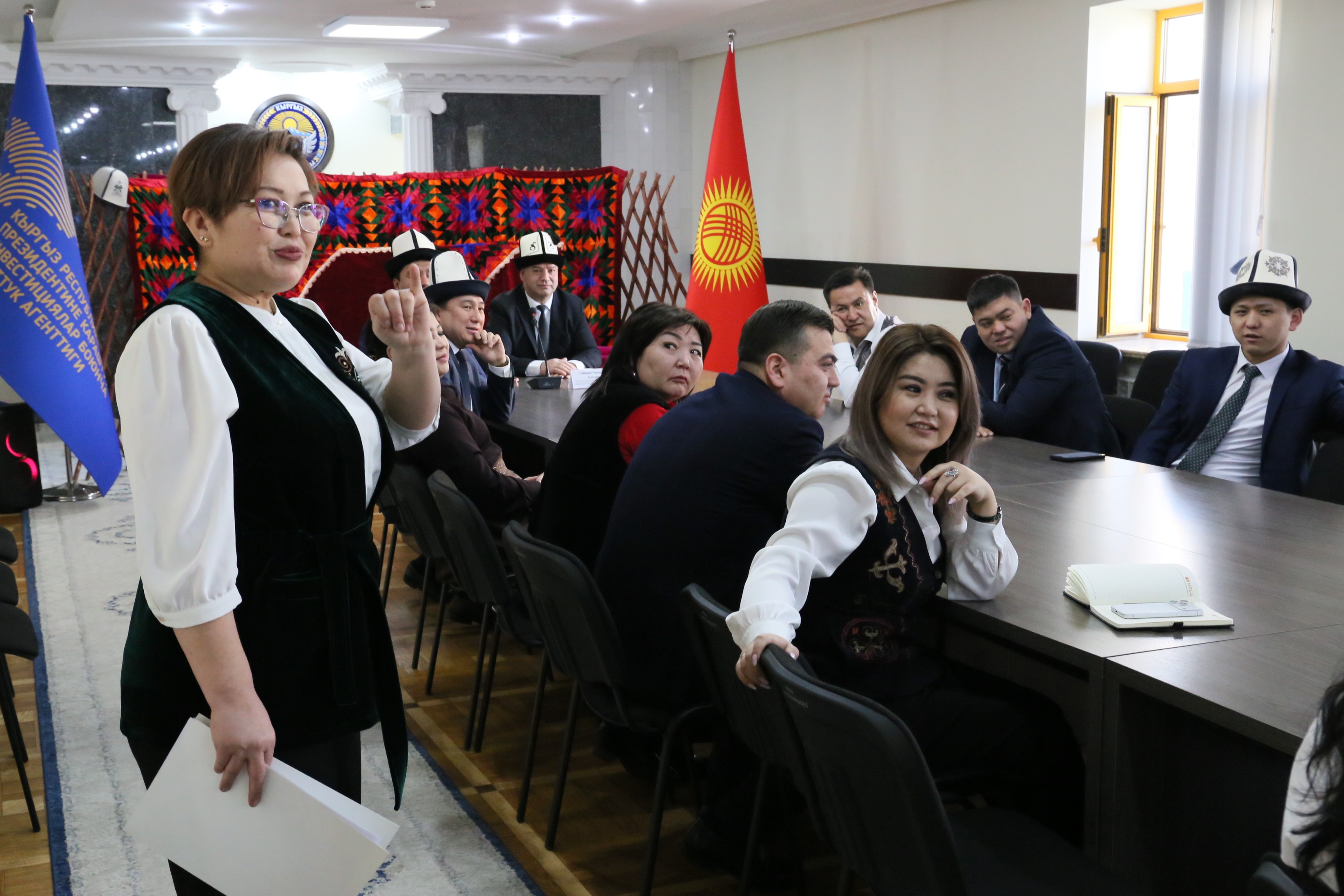 Инвестициялар боюнча улуттук агенттиктин кызматкерлери Нооруз майрамын белгилешти