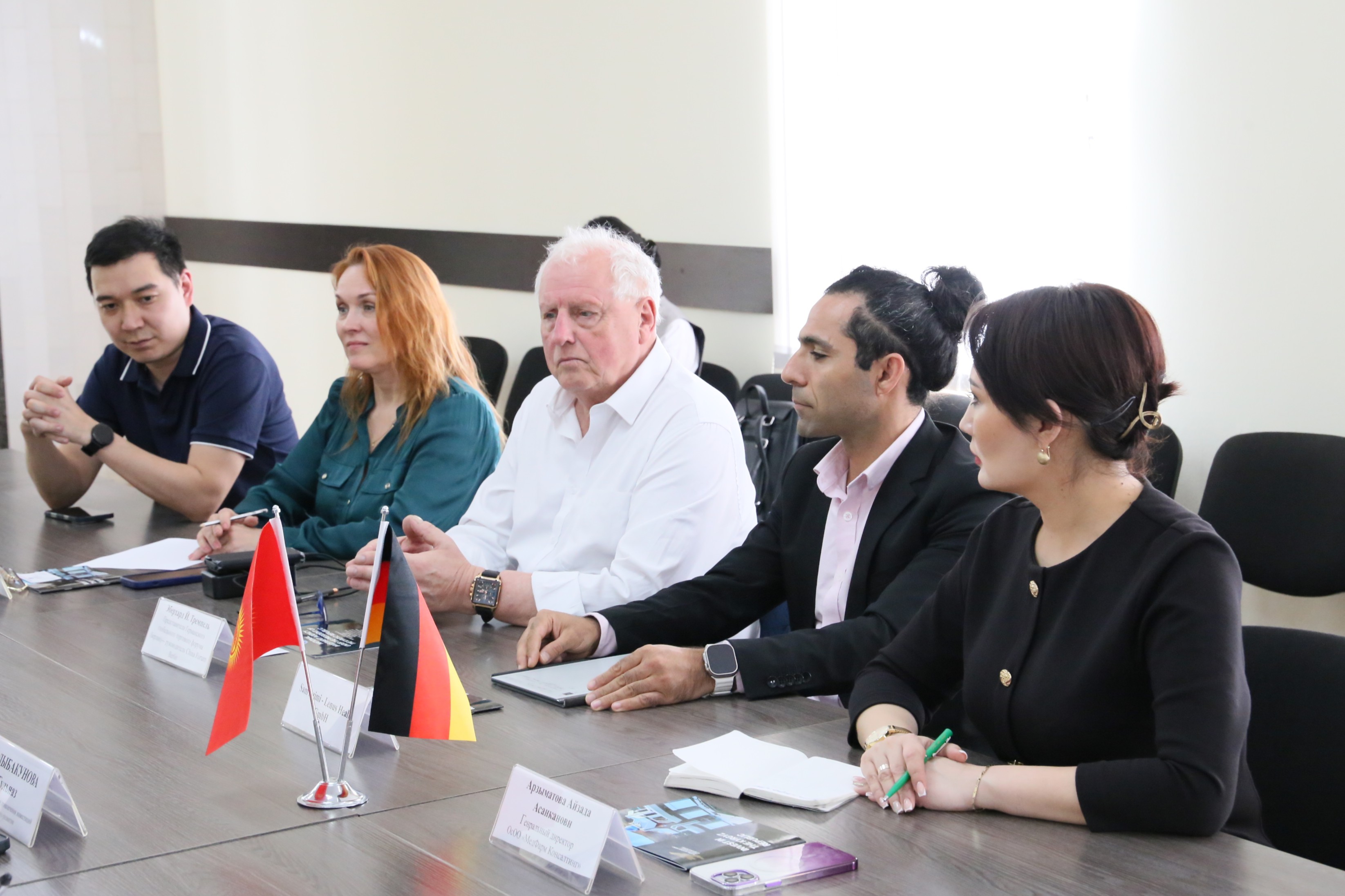 Кыргызстан менен Германиянын фармацевтика тармагындагы инвестициялык кызматташтыгын өнүктүрүү