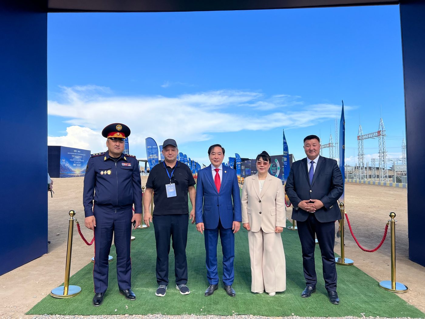 Ravshanbek Sabirov Hadiri Majlis Pembukaan Stesen Tenaga Suria di Issyk-Kul