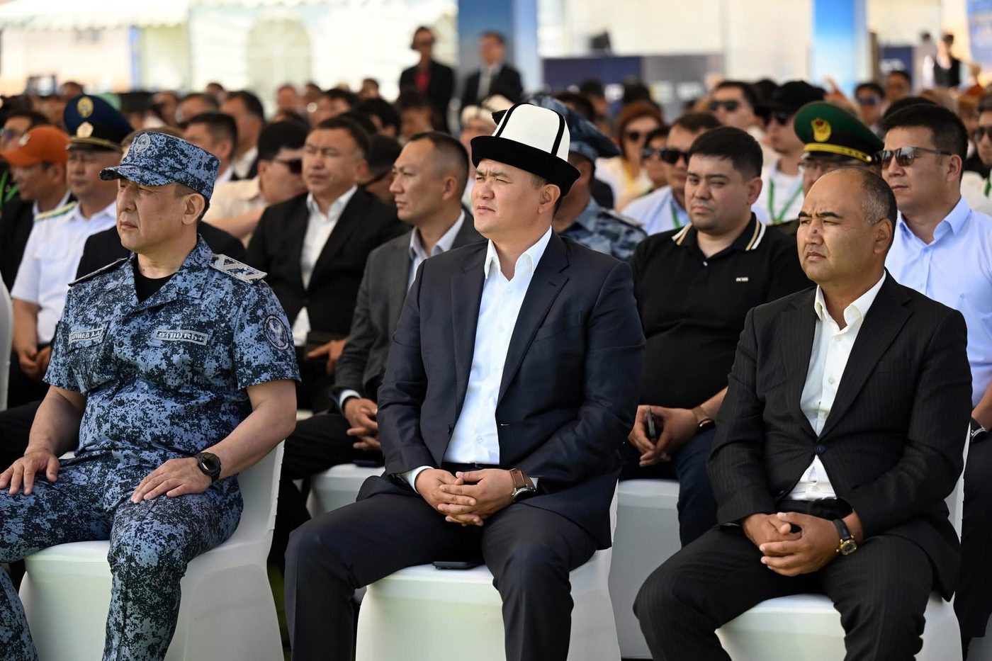 Ravshanbek Sabirov Hadiri Majlis Pembukaan Stesen Tenaga Suria di Issyk-Kul