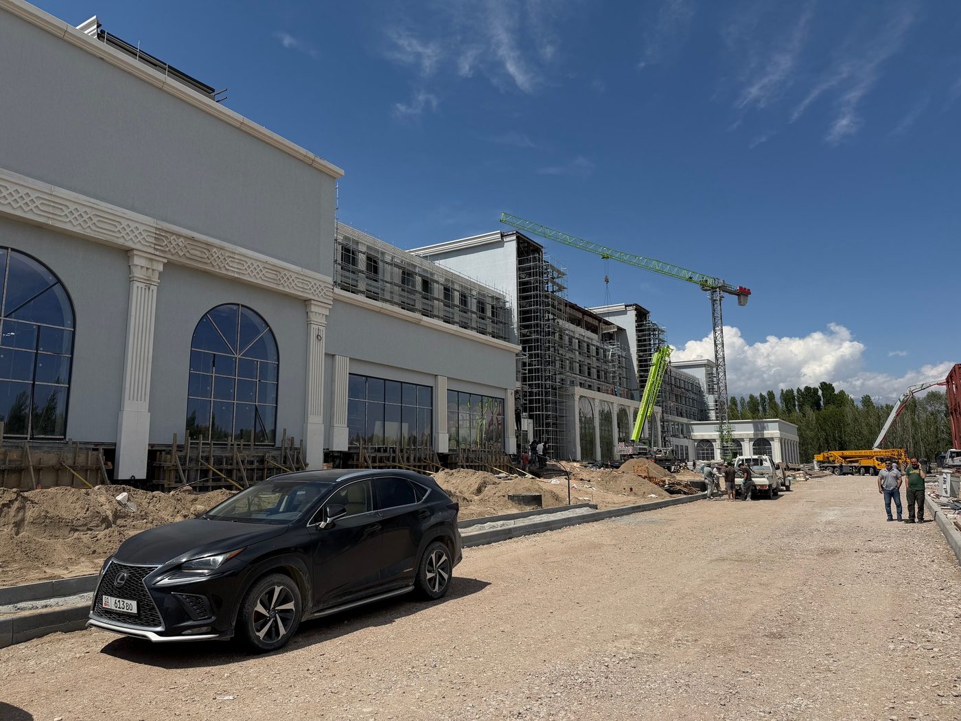 Nationale Agentur überwacht den Bau eines Hotelkomplexes am Issyk-Kul