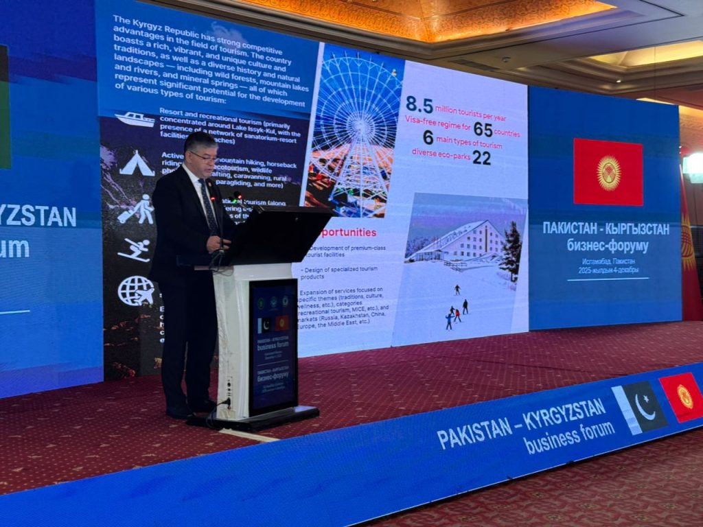 Кыргызско-Пакистанский бизнес-форум: новые горизонты сотрудничества